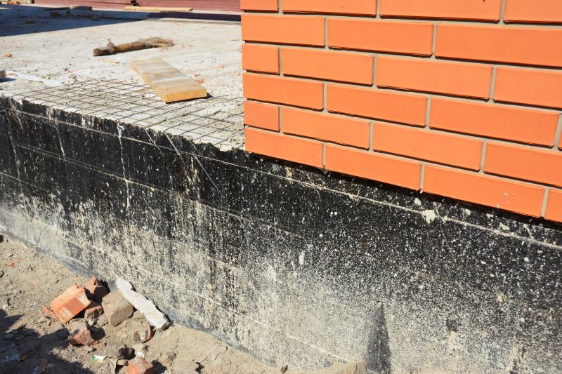 Brick Foundation Installation detail